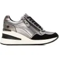 Xti for woman. 14438203-PLOMO Trainers 144382 grey (38), 3 to 5 cm, Zip, Casual