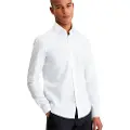 Calvin Klein Twill Easy Care Slim Fit Skjorte Med Lange Ermer