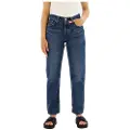 Levi's for woman. A8746-0001 Jeans 501 Original Lightweight cropped blue (24/26), Casual, Cotton, Denim