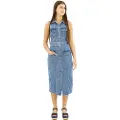 Pepe Jeans Liz Ermeløs Kort Kjole