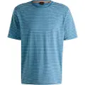 Hugo Boss Tales Stripe 10252438 Kortarmet T-skjorte