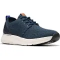 Clarks for man. 26181984 Shoes Motion Trek MX navy (39.5), Fabric, Flat, Laces, Casual