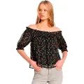 LOIS Jeans 10951 Kort Ermet Bluse