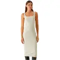 Urban Classics Basic Long Cotton Jersey Kjole