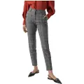 Vero Moda Malin Tapered Check Fit Høye Bukser