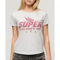 Superdry Archive Kiss Print Fit Kortarmet T-skjorte