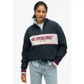 Superdry Country Club Loose Halv Glidelås Genser