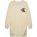 Calvin Klein Towling Monogram Terry Kjole Med Lange Ermer