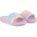 Billieblush for girl. U20688 Lilac sequined flip flops (29), Flat, None, Purple, Beachwear, children's fashion