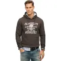 Superdry Black Skull Hettegenser