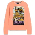 Superdry Neon Travel Loose Collegegenser