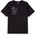 Grimey Peace Within The Glitzy Grillz Regular Kortarmet T-skjorte