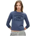 Superdry Athletic Ringer Slim Langarmet T-skjorte