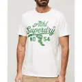 Superdry Track & Field Ath Graphic Kortarmet T-skjorte