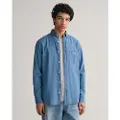 Gant Reg Indigo Bd Skjorte Med Lange Ermer