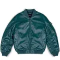 Grimey Iam Pu Leather Bomberjakke