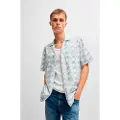 Hugo Boss Ellino 10270099 01 Kortarmet Skjorte