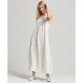 Superdry Vintage Long Halter Cami Kjole