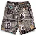 Grimey Supastar Satin Shorts