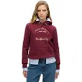 Superdry Luxe Metallic Logo Hettegenser