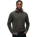 Superdry Utility Logo Henley Genser Med Halv Glidelås