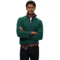 Superdry Essential Logo Henley Halv Glidelås Genser