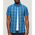Superdry Lightweight Check Kortarmet Skjorte