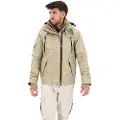 Superdry for man. M5011868A Mountain Nordic Windbreaker Jacket Beige (S), Casual, Polyester