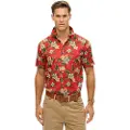 Superdry Hawaiian Print Kortarmet Skjorte