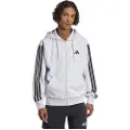 Adidas Essentials 3 Stripes French Terry Genser Med Hel Glidelås