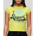 Superdry Varsity Burnout Cap Kortarmet T-skjorte