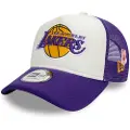 New Era Nba Flower La Lakers Truckerlue