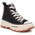 Refresh for woman. 17231801-NEGRO Trainers 172318 black (36), 3 to 5 cm, Laces, Zip, Casual