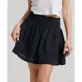 Superdry Vintage Lace Mini Skjørt