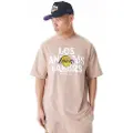 New Era Nba Cf Grphc Oversized La Lakers Kortarmet T-skjorte