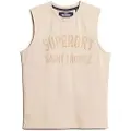 Superdry Sport Luxe Fitted Ermeløs T-skjorte
