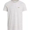Calvin Klein Stretch Slim Stripe Kortarmet T-skjorte