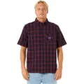 Rip Curl Raw Energy Plaid Kortarmet Skjorte