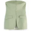 Scotch & Soda U9a00587t Ermeløs Bluse