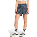 Adidas Originals Leaf Camo Print Satin Shorts