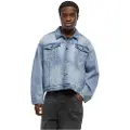 Build Your Brand Heavy Ounce Boxy New Denimjakke