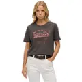 Superdry Embellished Vl Relaxed Fit Kortarmet T-skjorte