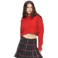 Superdry Vintage Textured Crop Genser