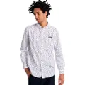 LOIS Jeans for man. 145153219 Shirt 133368 white (S), Casual, Cotton, Long sleeve