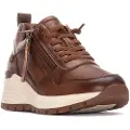 Refresh for woman. 17293802-CAMEL Trainers 172938 brown (39), 1 to 3 cm, Laces, Zip, Casual