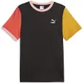 Puma Classics Block Kortarmet T-skjorte