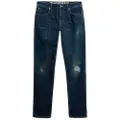 Superdry for man. M7010888A Dark blue Slim Vintage Jeans (32/32), Casual, Cotton, Denim