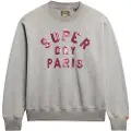 Superdry Embellished Varsity Loose Collegegenser