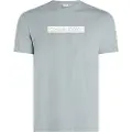 Calvin Klein Cut Out Shadow Logo Kortarmet T-skjorte