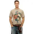 Superdry Biker Rock Graphic Loose Kortarmet T-skjorte